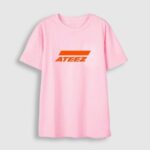 Camiseta Ateez Naranja (2)