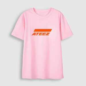 Camiseta Ateez Naranja (2)