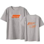 Camiseta Ateez Naranja (12)