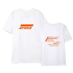 Camiseta Ateez Naranja (15)