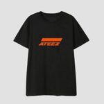 Camiseta Ateez Naranja (3)