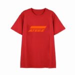 Camiseta Ateez Naranja (4)
