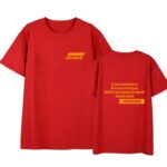 Camiseta Ateez Naranja (9)