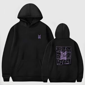Sudadera Black BTS TinyTAN