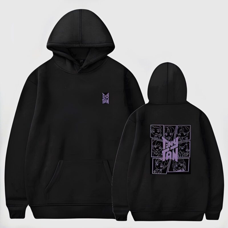 Sudadera Black BTS TinyTAN