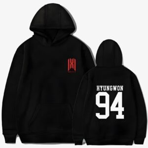Sudadera Monsta X - Miembro del Grupo Negro