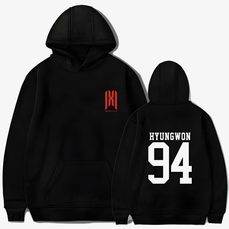 Sudadera Monsta X - Miembro del Grupo Negro