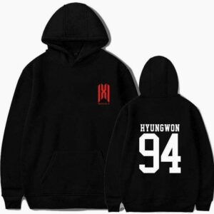 Sudadera Monsta X - Miembro del Grupo Negro (2)