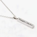 Collar de plata GOT7 - Diseño (8)