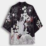 Kimono Streetwear Carpe White - Moda K-pop