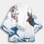 Kimono Streetwear Kanagawa - Moda K-Pop