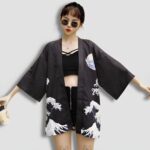 Kimono Grúas Japonesas - Moda K-Pop Premium (3)