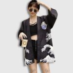 Kimono Grúas Japonesas - Moda K-Pop Premium (4)