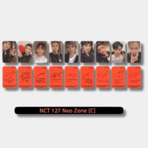 Photocard NCT 127 - Amarillo y Naranja