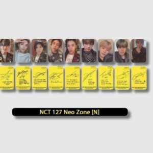 Photocard NCT 127 - Amarillo y Naranja (2)