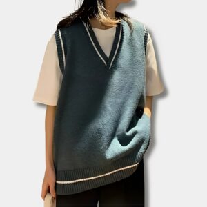 Jersey Sin Mangas Oversize de K-Pop