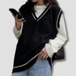 Jersey Sin Mangas Oversize de K-Pop (3)