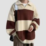 36016-2 Sudadera a Rayas K-Pop (3)