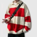36016-3 Sudadera a Rayas K-Pop (4)