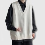 Jersey sin mangas de estilo coreano para hombres - Premium (4)