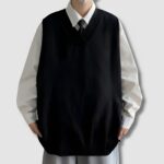 Jersey sin mangas de estilo coreano para hombres - Premium (5)