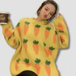Jersey Carrots Vintage - Moda Coreana Premium (3)