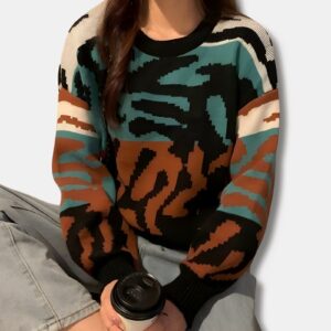Sudadera Vintage Mujer Coreana | KPOP STORE