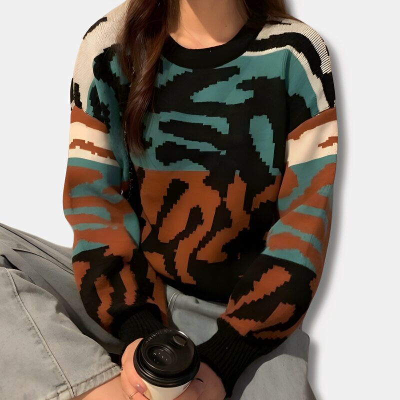 Sudadera Vintage Mujer Coreana | KPOP STORE
