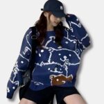 Suéter Kawaii Coreano Bear - Moda K-Pop