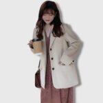 36417-3 Blazer Coreano Vintage - Chaqueta KPOP (4)