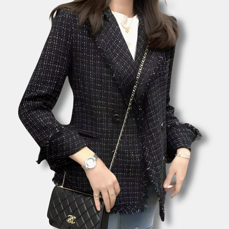 Blazer Black Chic Tiles de K-Pop