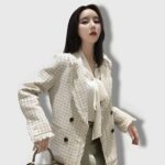 Blazer Black Chic Tiles de K-Pop (4)