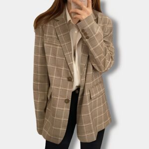 Blazer Korean Tiles Chic de KPOP STORE
