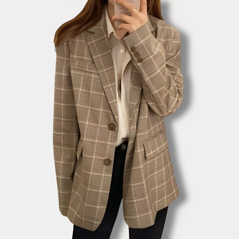Blazer Korean Tiles Chic de KPOP STORE