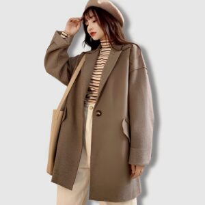 Blazer Femenino Coreano - Chaqueta Chic de Moda Coreana (2)