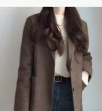 Blazer Femenino Coreano - Chaqueta Chic de Moda Coreana (7)