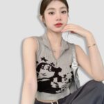 Camiseta Sin Mangas Korean Tanker Grey | KPOP STORE (3)