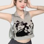 Camiseta Sin Mangas Korean Tanker Grey | KPOP STORE (4)