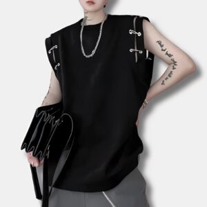 Camiseta Sin Mangas Metal Style - KPOP