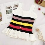Tank top multicolor de K-pop (5)