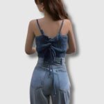 37152-1 Crop Top Tanker de K-Pop para Uzzlang Girl (2)