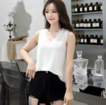 Camiseta Sin Mangas Estilo Coreano para Uzzlang (11)