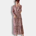 Vestido Vintage Floral Coreano - Elegancia y Estilo