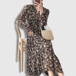 Vestido Vintage Floral Coreano - Elegancia y Estilo (4)