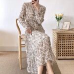 Vestido Vintage Floral Coreano - Elegancia y Estilo (6)