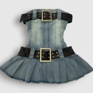 Mini Dress Jean KPOP de Shuhua (G)I-DLE (2)