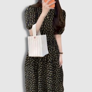 Vestido Coreano - Elegancia Vintage (2)