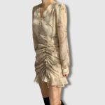 Vestido Retro Chic Coreano - Vestido Elegante (2)
