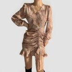 Vestido Retro Chic Coreano - Vestido Elegante (3)