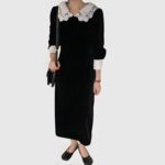 Vestido Retro Mujer de K-Pop (4)